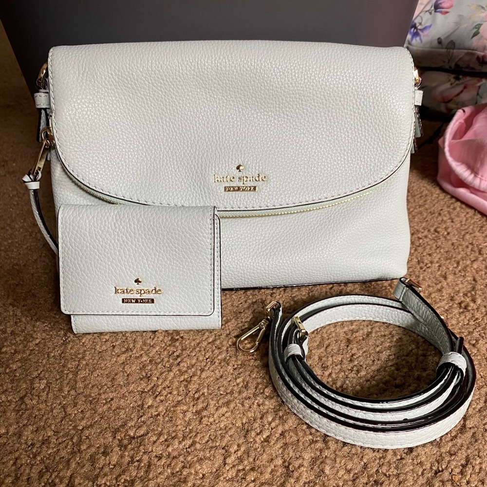 Kate spade crossbody and matching wallet